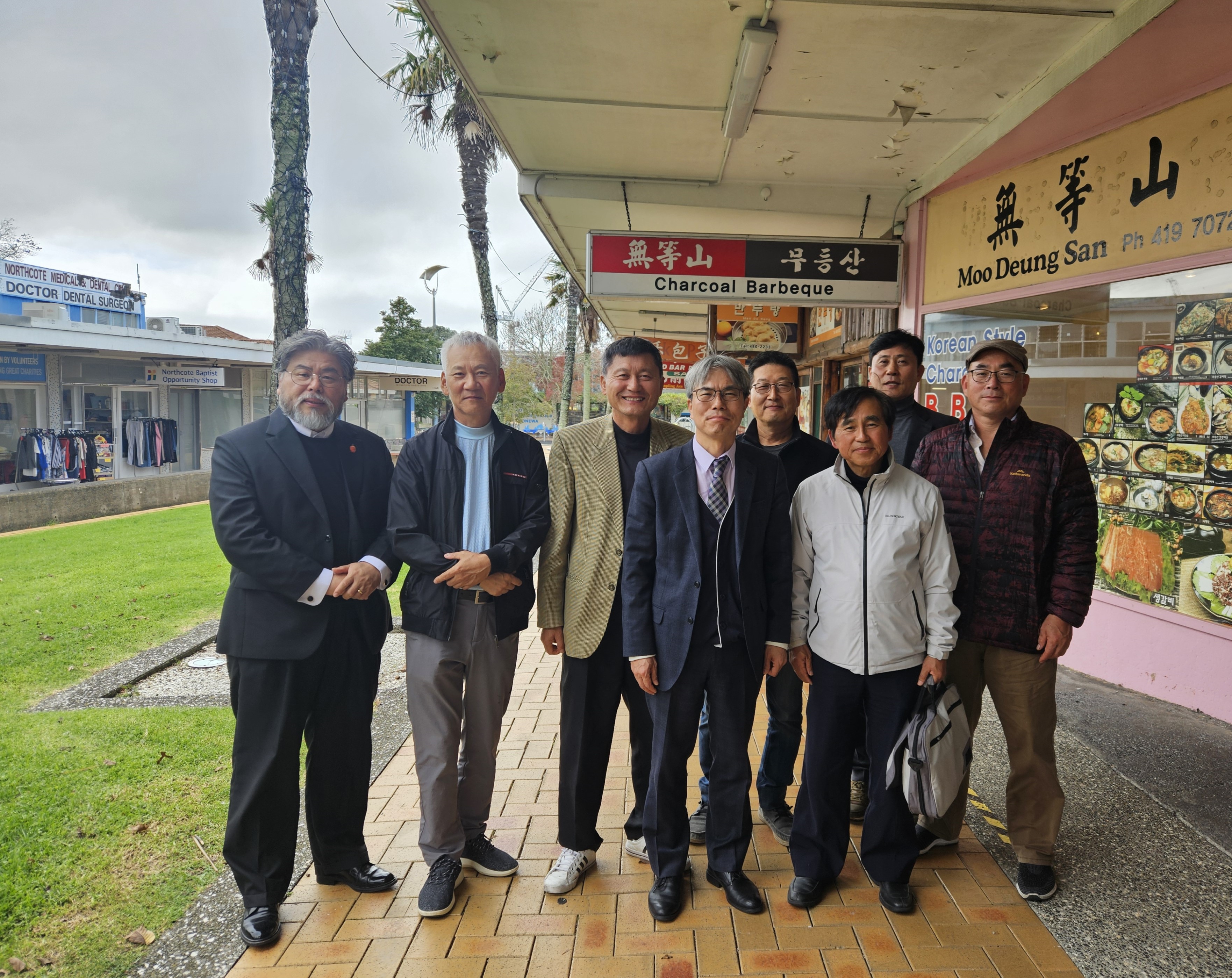 Luncheon with representatives from local Korean media outlets